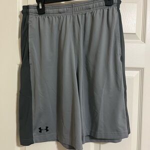 Under Armour Gray Athletic Performance Shorts